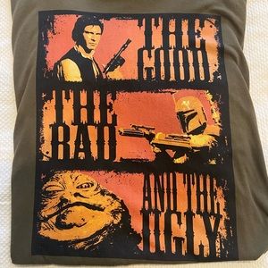 Rare Star Wars 2XL Han Solo Boba Fett Jabba